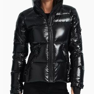 SAM. Freestyle Down Puffer Jacket- Women's- Jet Black- Sz M- like new